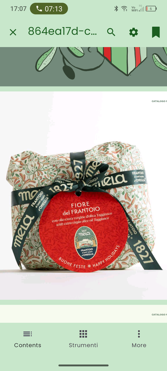 Panettone Fiore del Frantoio - 1kg Frantoio Sant'Agata d'Oneglia