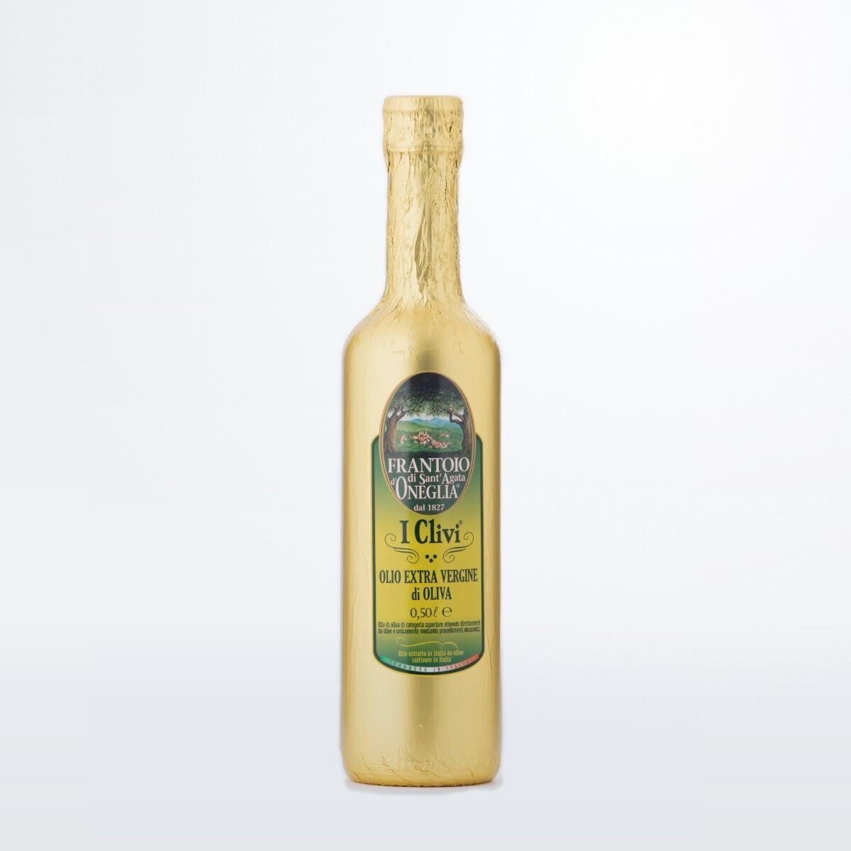 Olio Extra Vergine di Oliva "I Clivi" - Frantoio Sant'Agata d'Oneglia- 0,5L