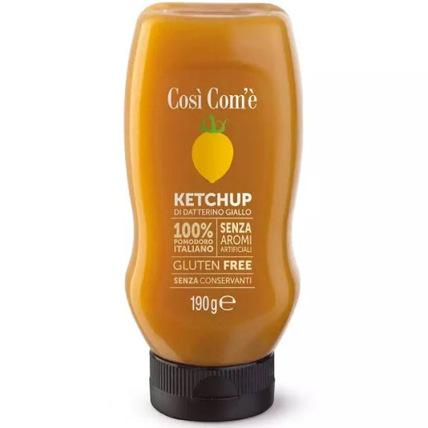 Kétchup de tomate Datterino amarillo - Tal cual - Finagricola - 190 g