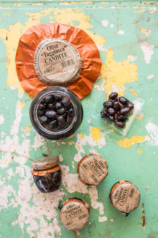 Olive Taggiasche Candite Frantoio di Sant'Agata d'Oneglia 100 g