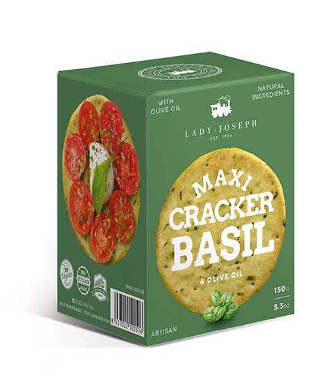 Maxi Cracker al Basilico fresco - Lady Joseph
