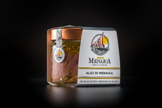 Alici di Menaica in olio EVO 120 gr. - Drugstore Napoli