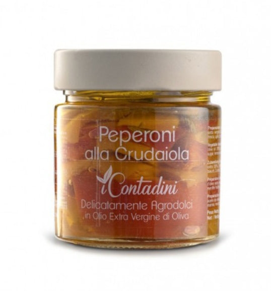 Peperoni alla Crudaiola - 230 gr - I Contadini - Drugstore Napoli