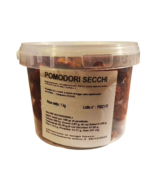 Pomodori tipo San Marzano Essiccati al sole 1 Kg - Drugstore Napoli