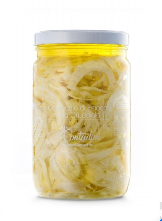 Carpaccio di Finocchi alla Crudaiola - 1600 - I Contadini - Drugstore Napoli