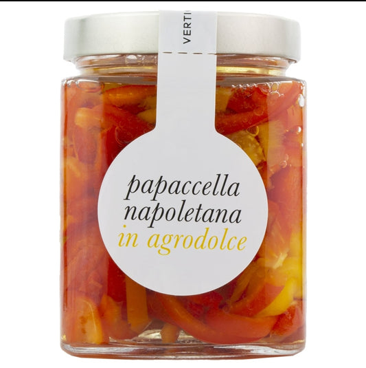 Papaccella Napoletana in Agrodolce - Verticelli - 580 gr - Drugstore Napoli