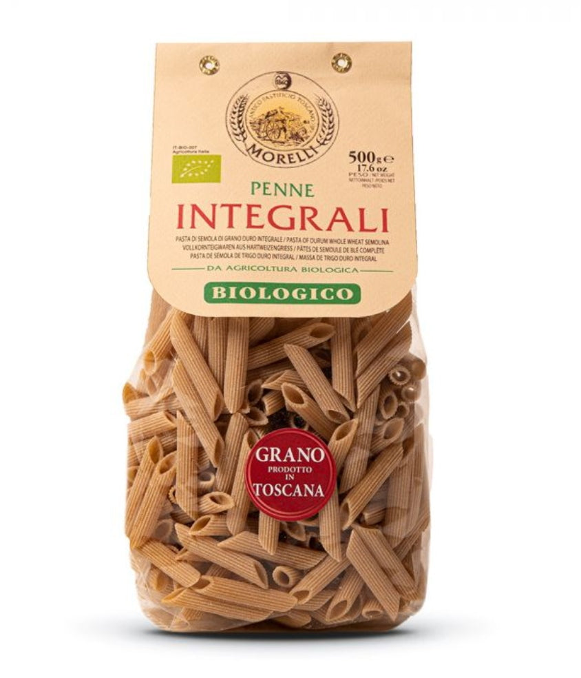 Fusilli/Penne Integrali BIO – 500gr – Pastificio Morelli