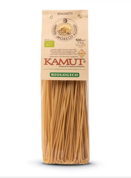 Spaghetti Integrali al kamut BIO – 500gr – Pastificio Morelli - Drugstore Napoli