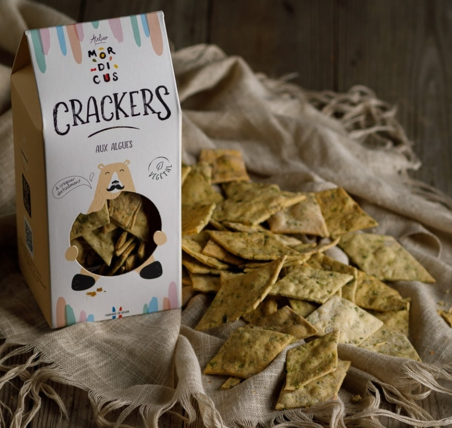 Cracker di Alghe e Semi di Girasole 100gr