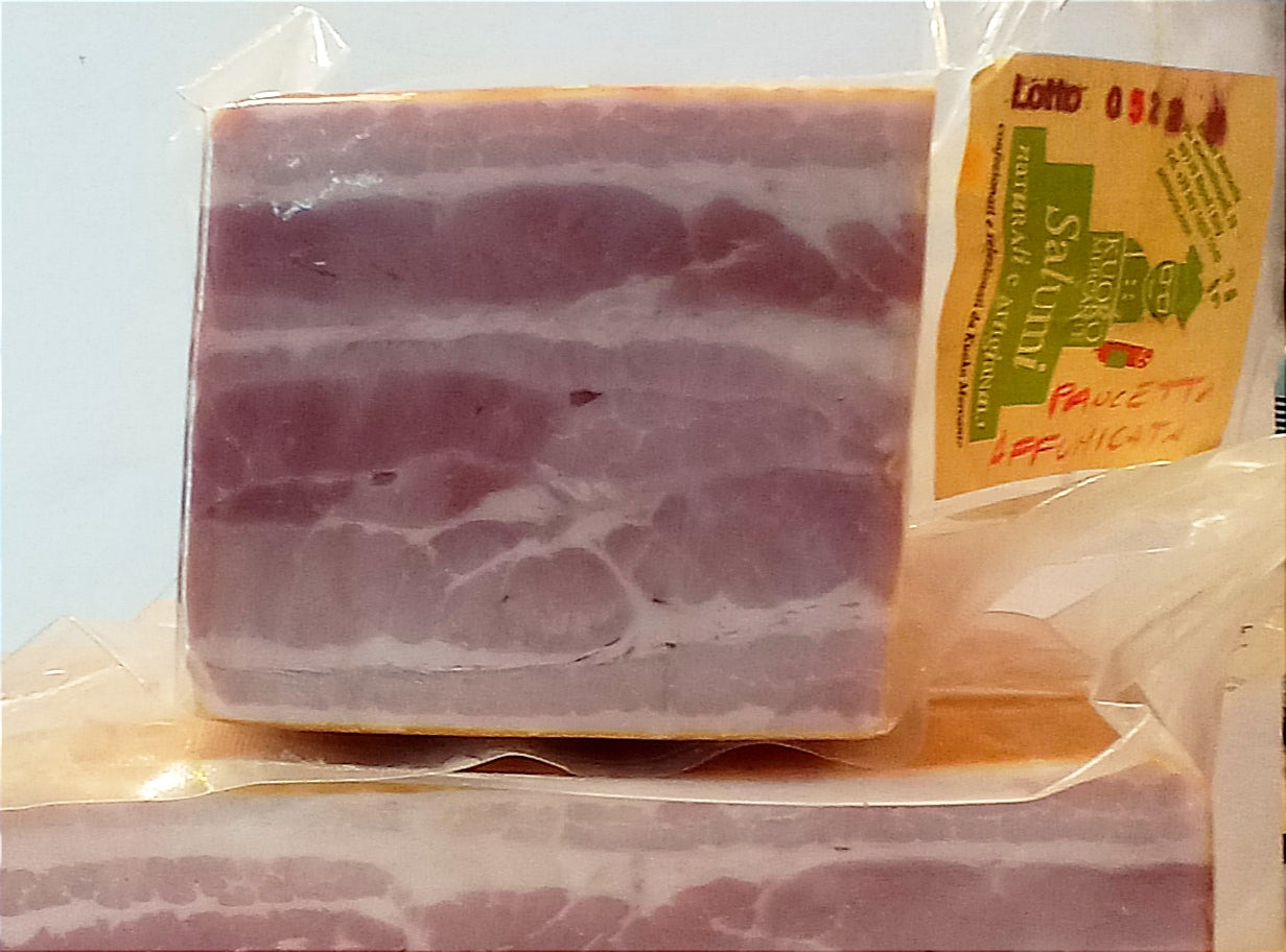 300 g de panceta cotta ahumada del Alto Adigio