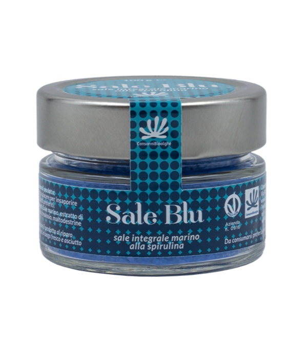 Sale Blu - Sale Integrale Marino alla Spirulina