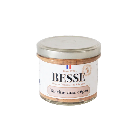 Terrine aux cèpes 10% foie gras 100g - Drugstore Napoli
