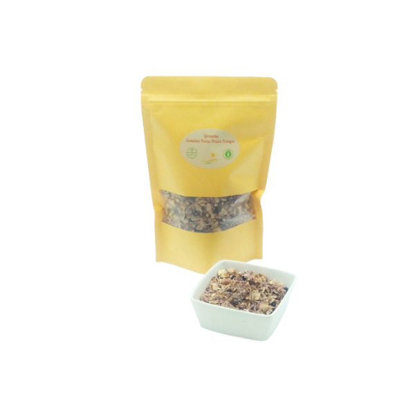 Souchet Fonio Granola ai frutti rossi - Senza glutine - 200g