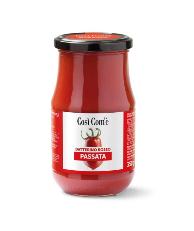 Passata di Datterino Rosso Così Com'è - Finagricola - 350 gr