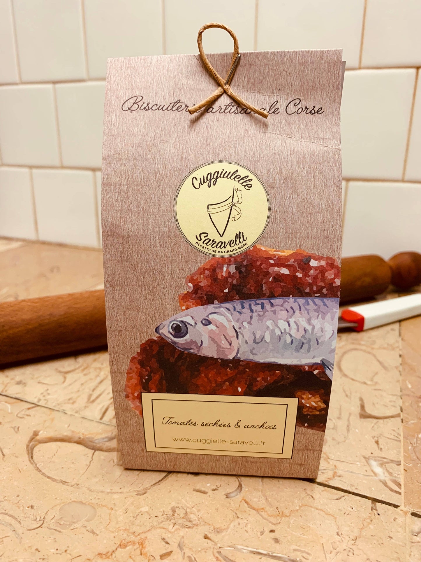 cuggiulelle saravelli con pomodori secchi e acciughe