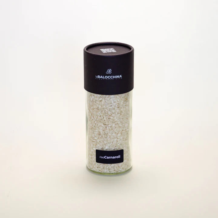Arroz Carnaroli clásico - Lata de 480 g para 6 personas, la Balocchina