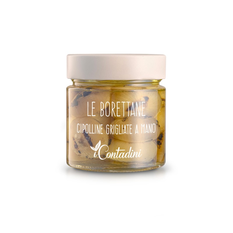 Handgegrillte Zwiebeln "Borettane" 230 g - I Contadini