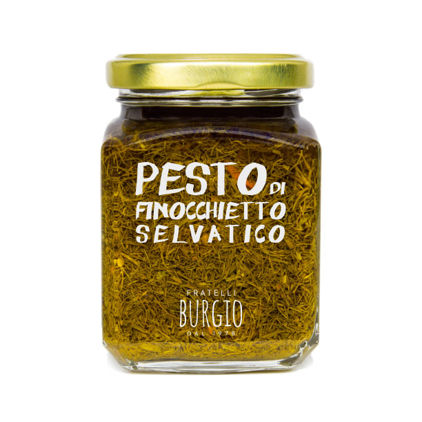 Pesto de Hinojo Salvaje - Fratelli Burgio - 90g