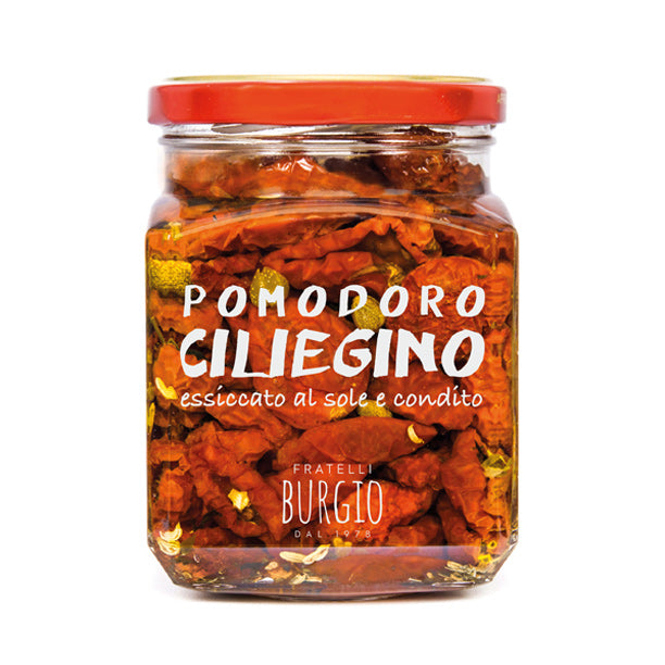 Tomates Cherry Secados al Sol - Fratelli Burgio - 90g