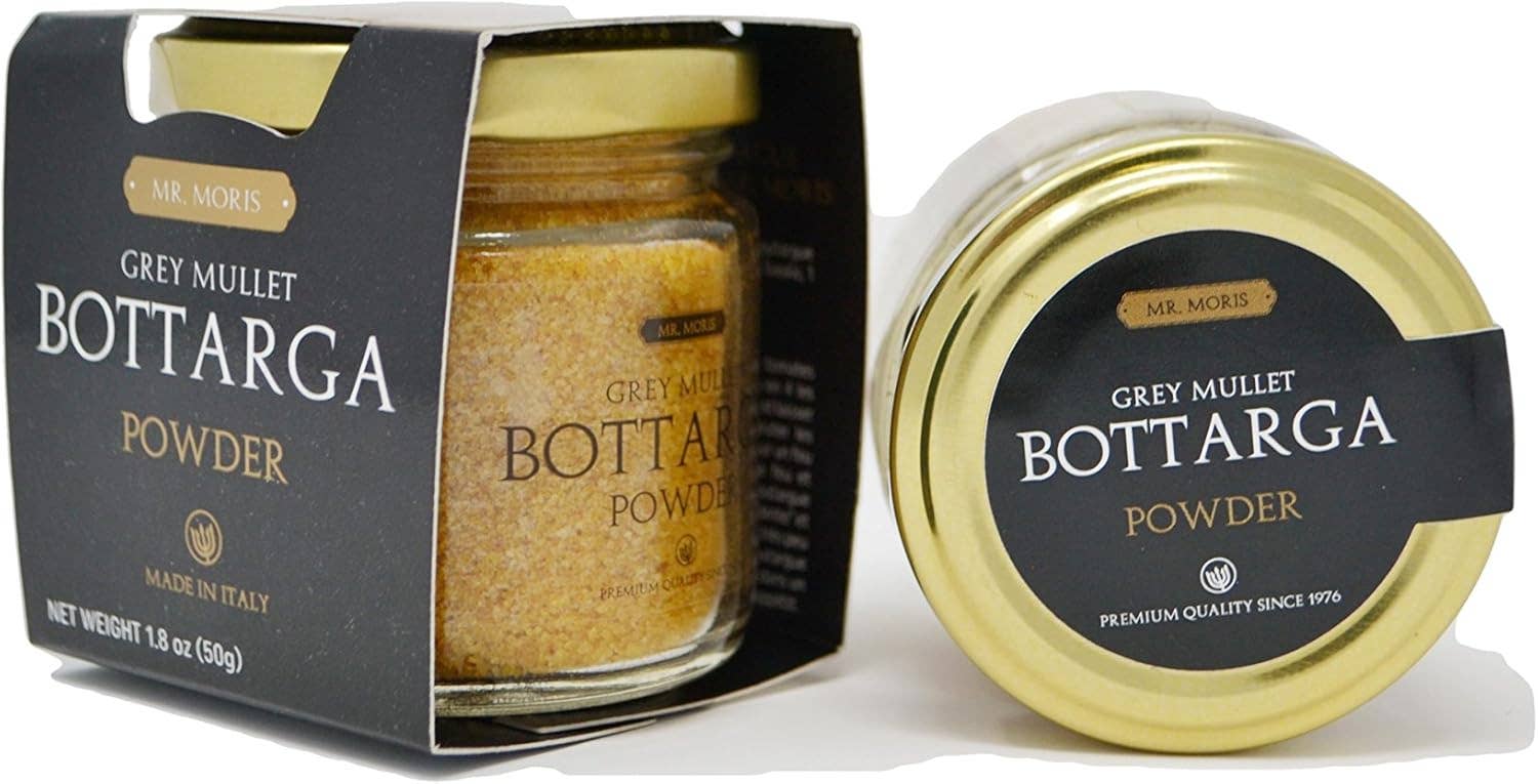 Bottarga di Muggine grattugiata premium in Vaso Kosher - MR. MORIS SRL - 70g - Drugstore Napoli