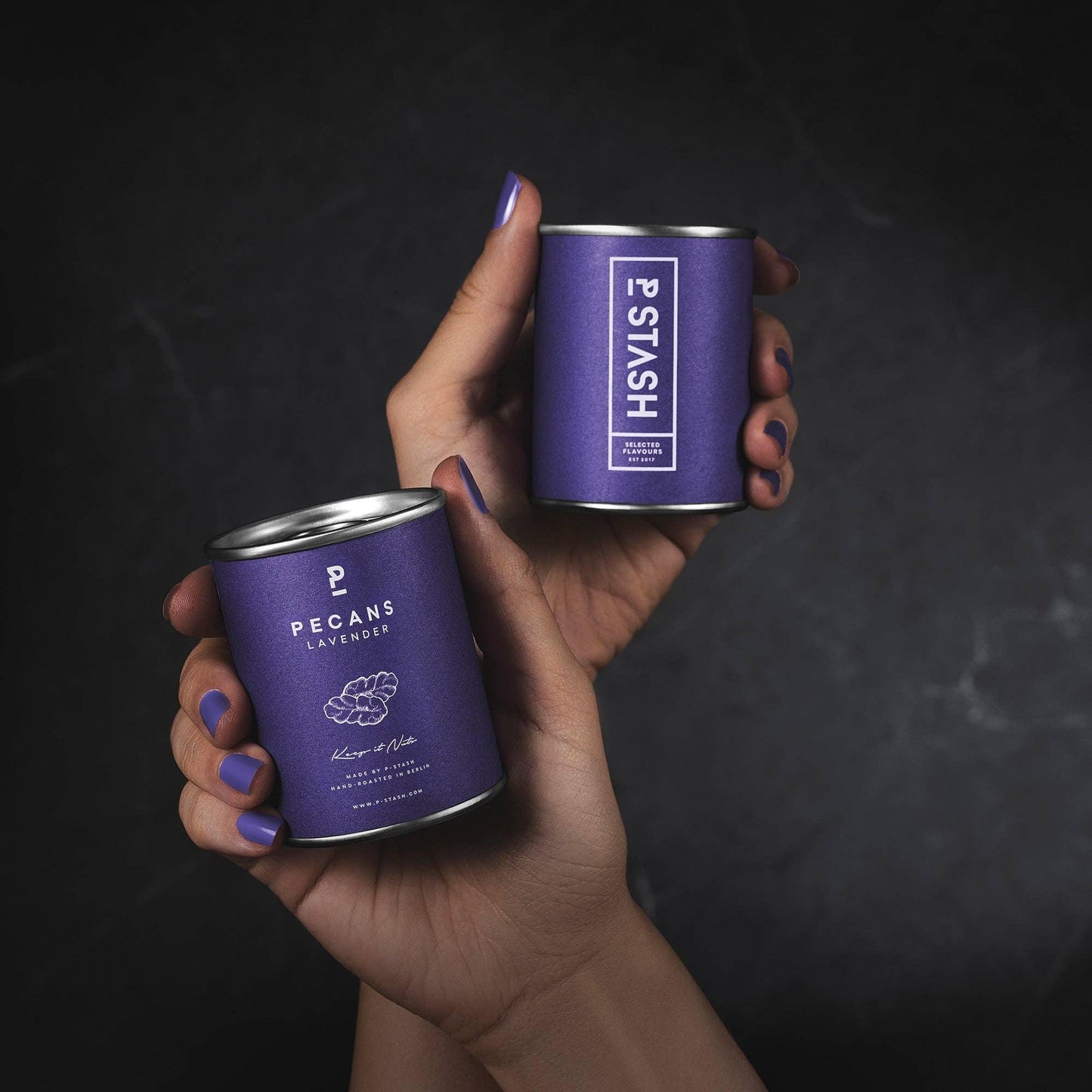 Noci Pecan alla Lavanda - Mini 50 g - P-Stash - Drugstore Napoli