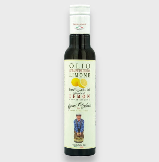 Olio Extravergine di oliva aromatizzato- 100ml -  Gianni Calogiuri Azienda Agricola