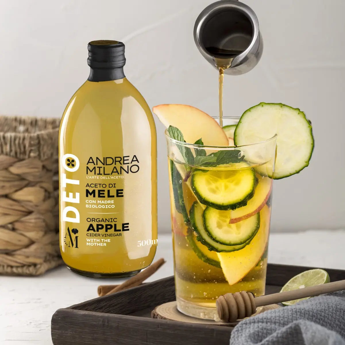 Aceto di Mele Biologico con Madre | Andrea Milano | 500ml