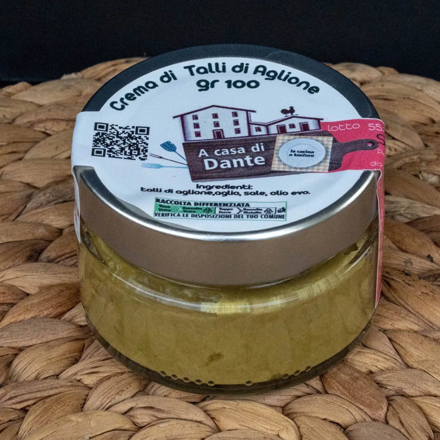 Crema di Talli di aglione - A Casa di Dante - 100g