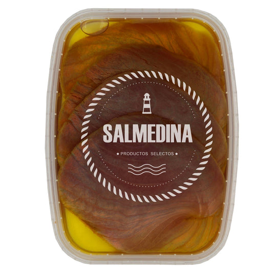 TONNO AFFUMICATO LAMINATO IN OLIO DI OLIVA 140gr