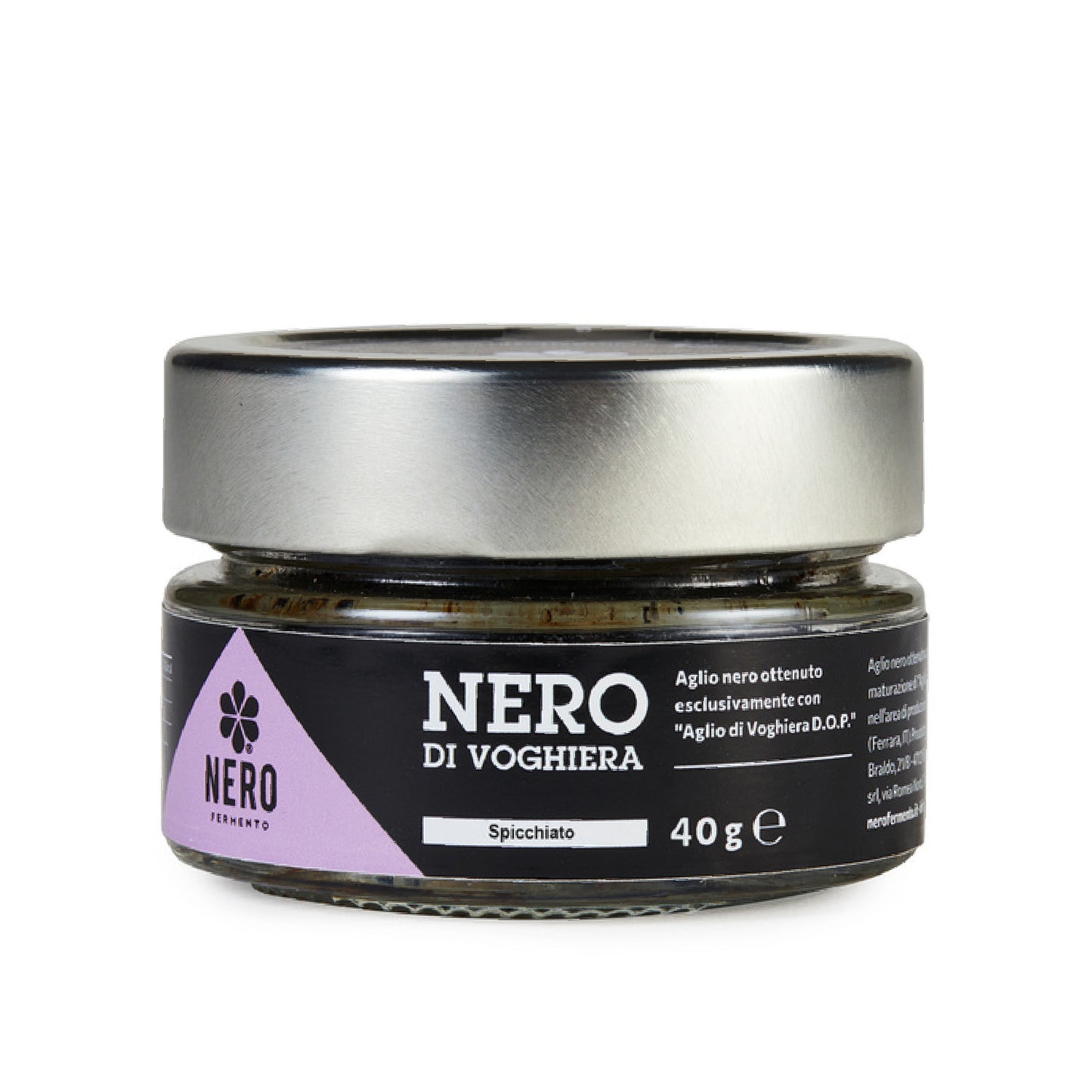 Aglio Nero spicchiato di Voghiera D.O.P.- NERO FERMENTO - 40 g
