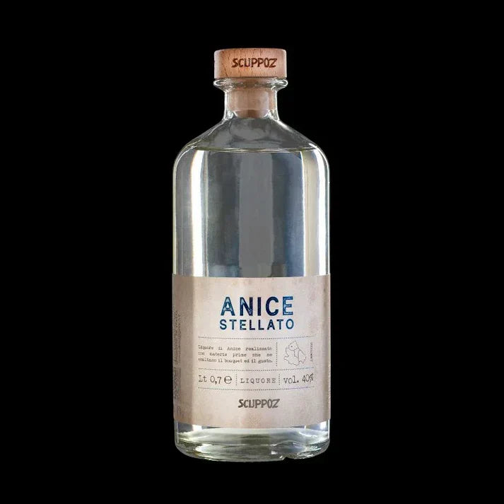 Anice Stellato 70cl - Liquore di Anice - 40% vol - Scuppoz - Drugstore Napoli