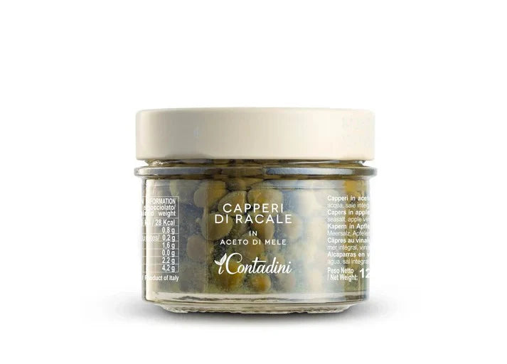 Capperi di Racale in Aceto di Mele 75g - I Contadini - Drugstore Napoli
