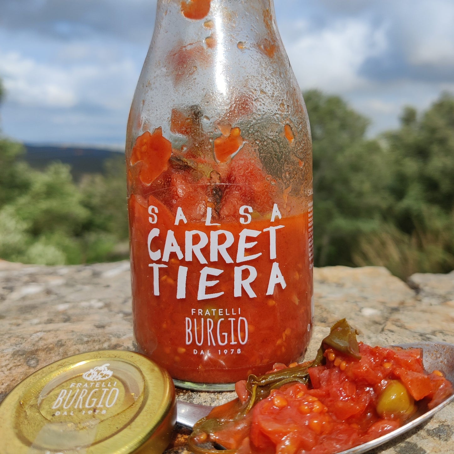 Salsa Carrettiera - Fratelli Burgio - SALSA VEGANA PRONTA ALL'USO - 250 ml