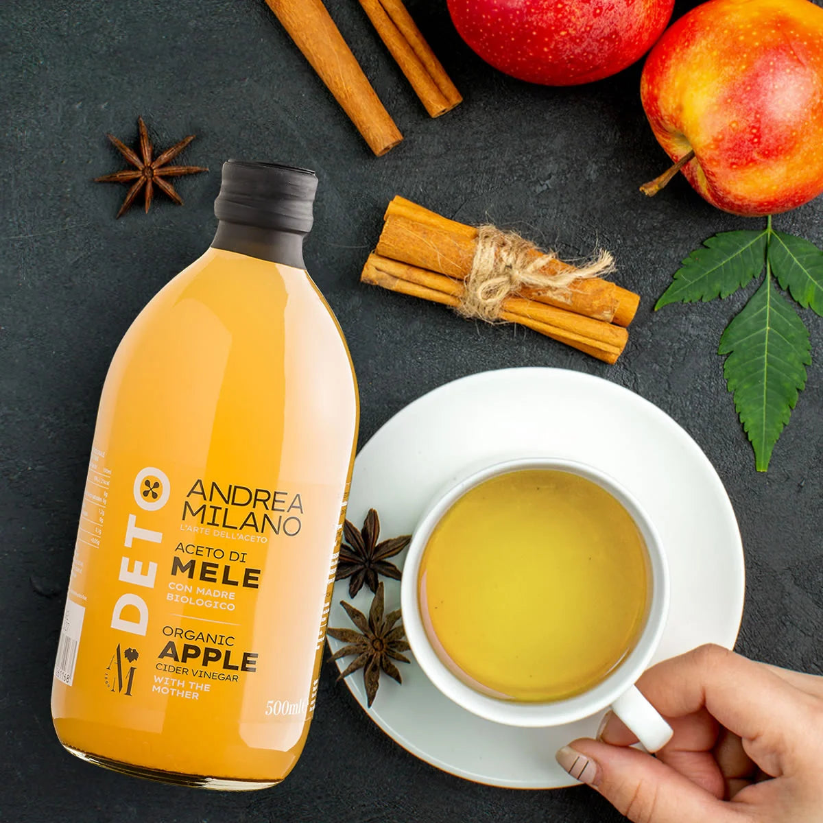Aceto di Mele Biologico con Madre | Andrea Milano | 500ml