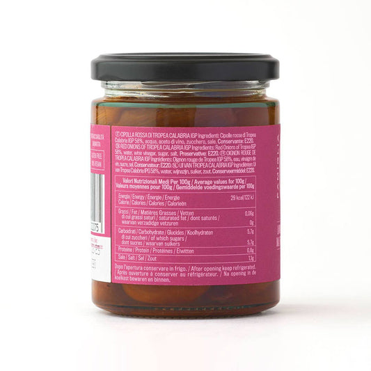 Cipolle Rosse di Tropea IGP 270g Famiglia Crispino - Drugstore Napoli