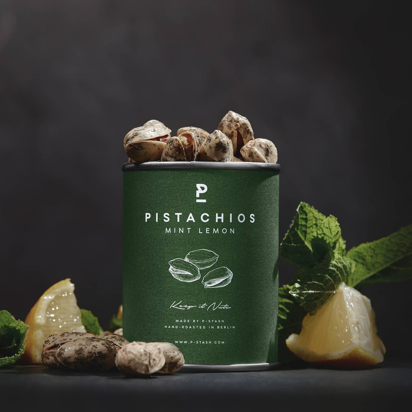Pistacchi Menta e limone - 50g - P-Stash - Drugstore Napoli