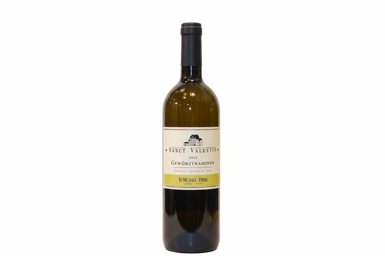 Gewürztraminer sfondo bianco