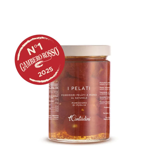 Pomodori Pelati Lunghi al Naturale | I Contadini | 550g