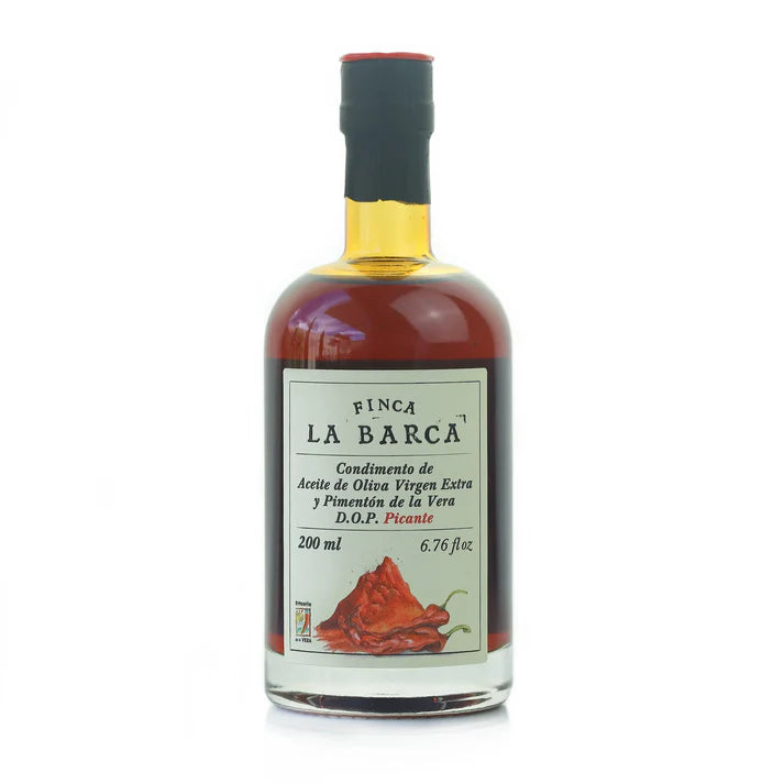 Olio Extra Vergine di Oliva e Paprika Piccante La Vera DOP - Finca la Barca 200ml - Drugstore Napoli