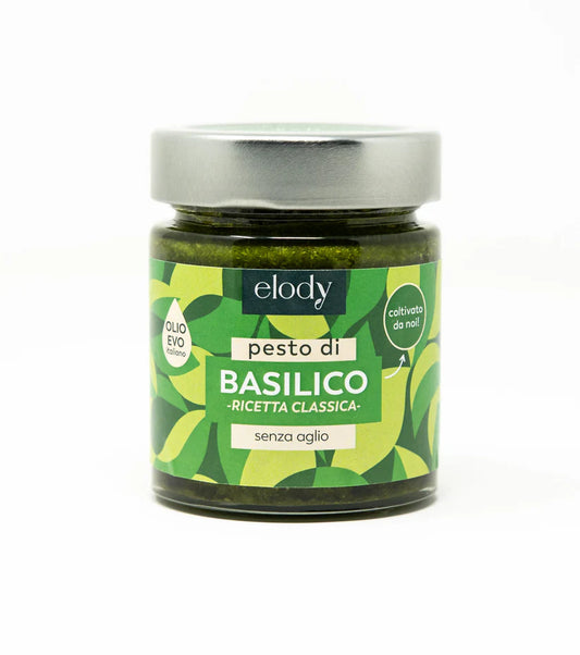 Pesto di Basilico Classico 130g s- Elody