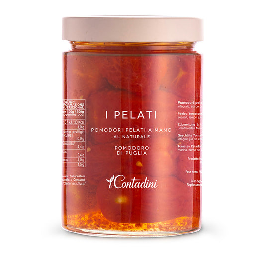 I Pelati - Pomodori Lunghi al Naturale - I Contadini - 550 g - Drugstore Napoli