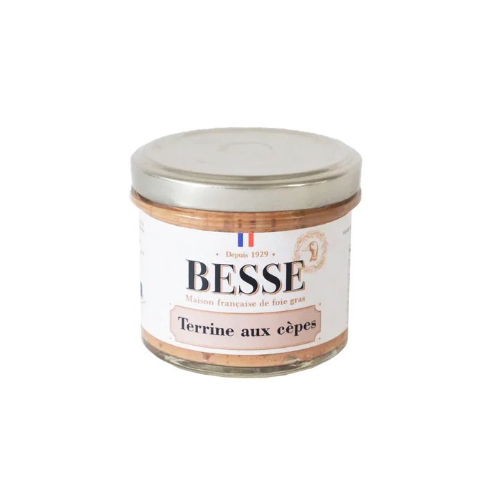 Terrina ai Funghi Porcini 10% Foie Gras 100g Foie Gras Besse - Drugstore Napoli