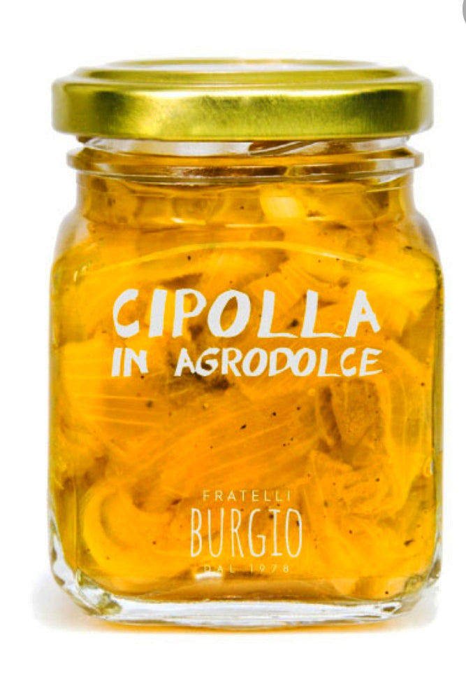 Cipolle in Agrodolce - 90 gr - Fratelli Burgio - Drugstore Napoli