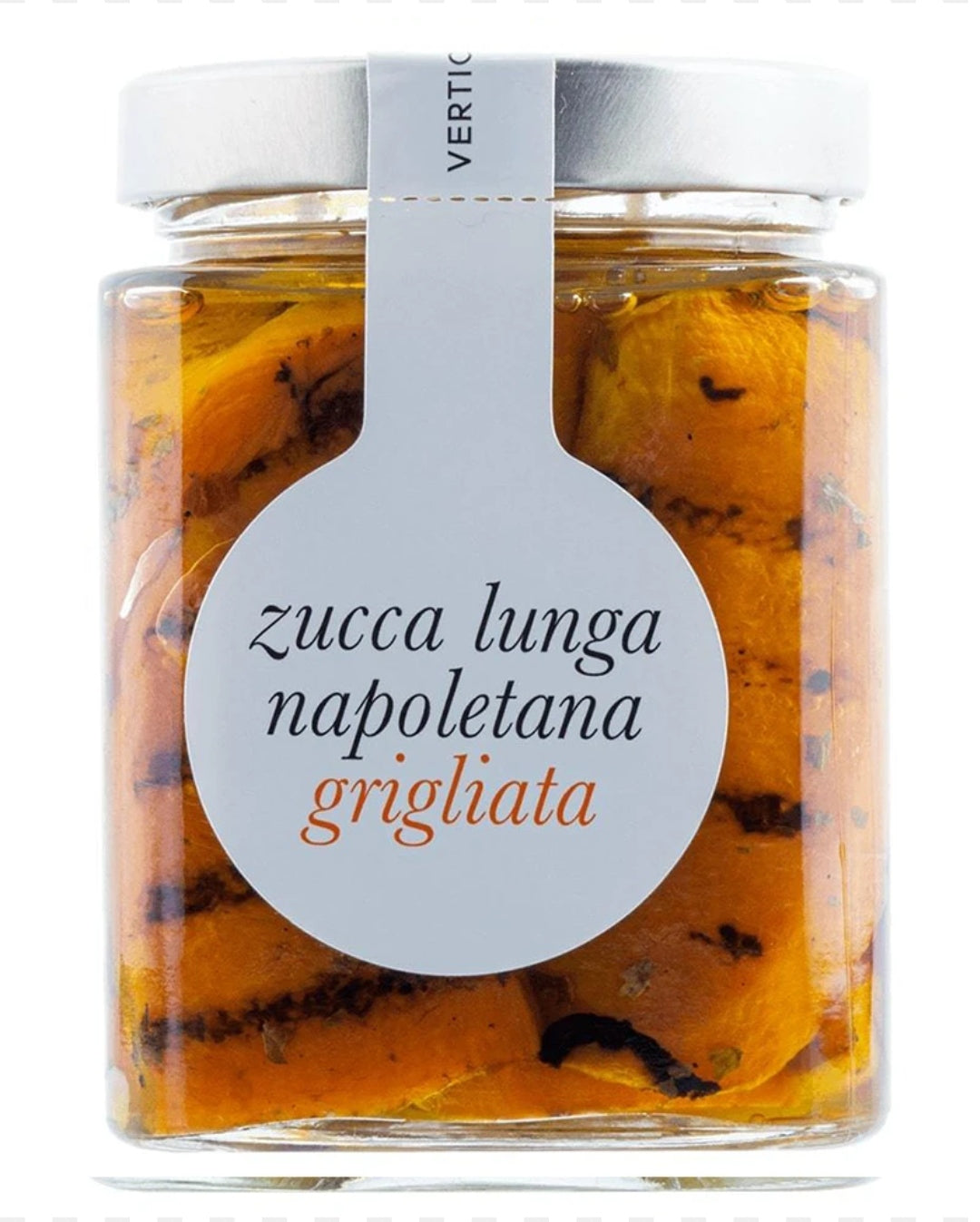 Zucca lunga napoletana Grigliata in EVO- Verticelli - 580g. - Drugstore Napoli