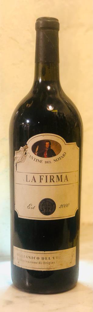 Vino Rosso - Cantine del Notaio "La Firma 2000" - 1500ml. 13.5%vol. - Drugstore Napoli