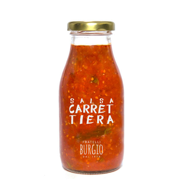 Salsa Carrettiera - Fratelli Burgio - SALSA VEGANA PRONTA ALL'USO - 250 ml