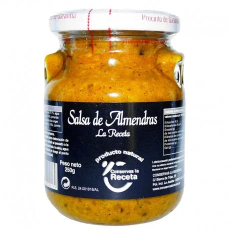 Salsa Di Mandorle - Conservas La Receta - 250g - Drugstore Napoli